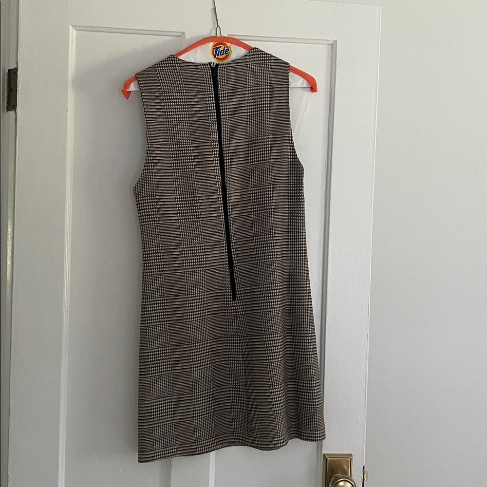 ALICE + OLIVIA
Coley Prince of Wales checked woven mini dress - Picture 6 of 7
